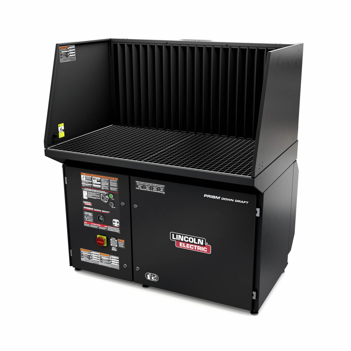 Lincoln Electric® DownFlex® 200-M K2751-10 Weld Fume Downdraft Table, 54.7 in W x 39.2 in D x 61.6 in H